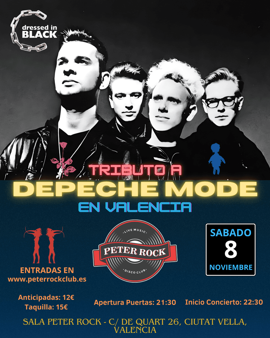 Tributo a DEPECHE MODE by DRESSED IN BLACK