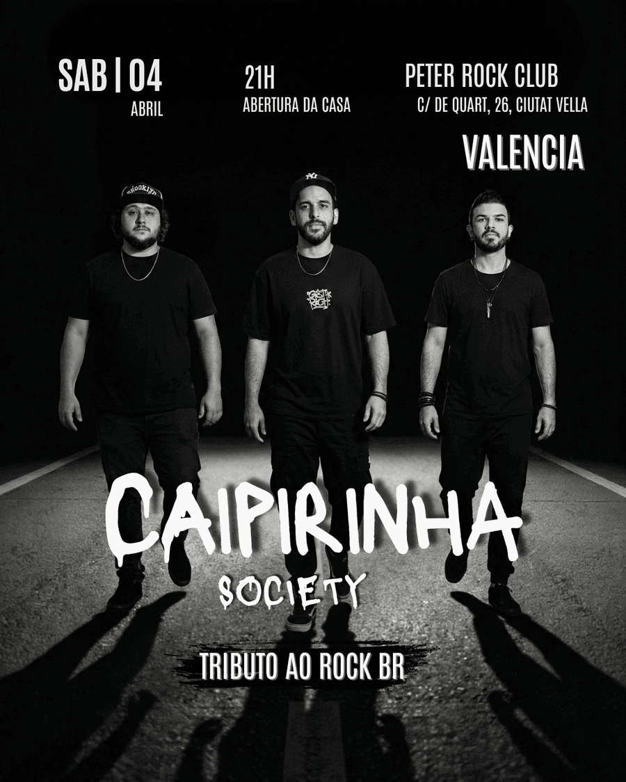 Tributo ao ROCK BRASILEIRO by CAIPIRINHA SOCIETY 🔥🇧🇷🎸