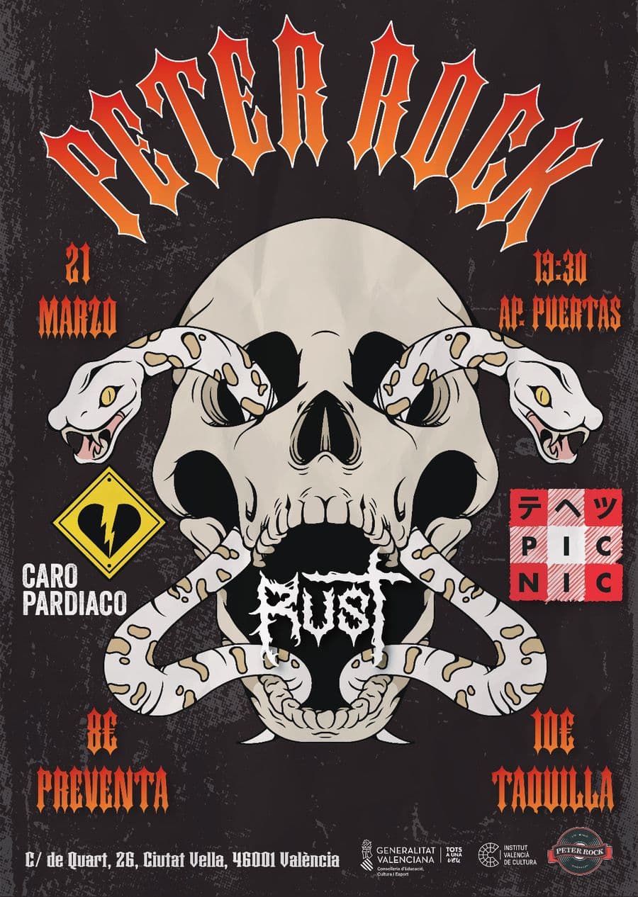 THE PICNIC + CARO PARDÍACO + RUST