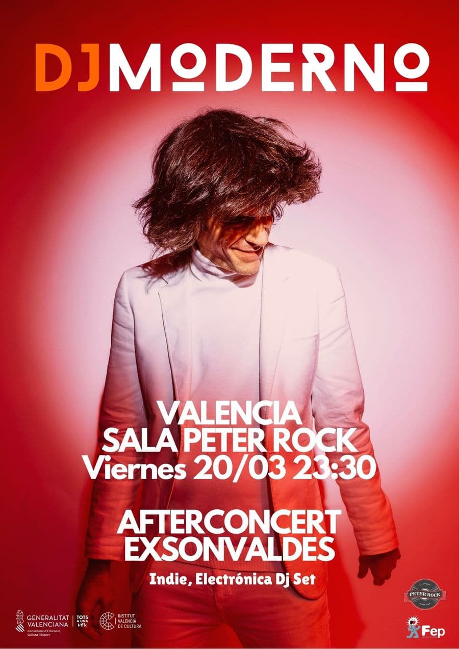 DJ MODERNO / after concert: Exsonvaldes