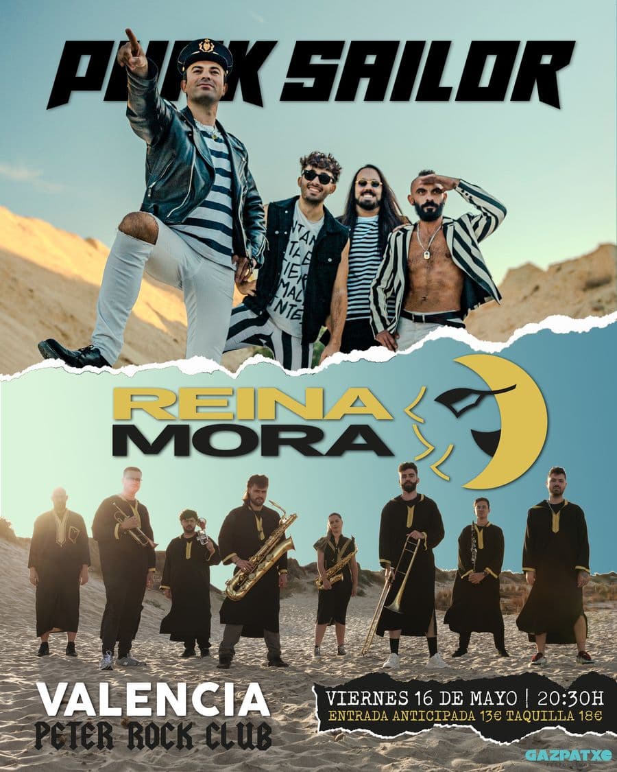 PUNK SAILOR & REINA MORA