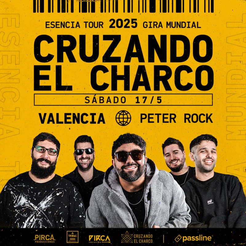 CRUZANDO EL CHARCO ► Esencia Tour Mundial 2025