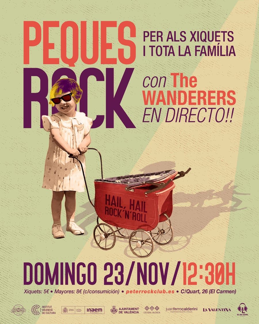 PEQUES ROCK!!! ▶︎ Per als xiquets i tota la família